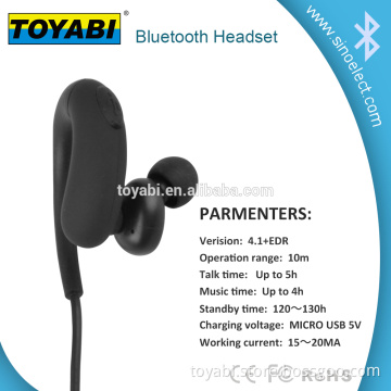 2016 Bluetooth Headphones V4.1 Wireless Sport Sweatproof Headse built-in microphone for clear calling and friends chatting